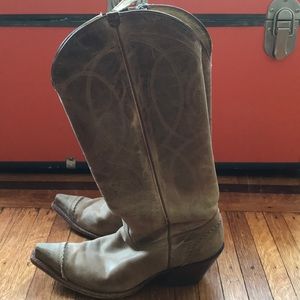 Tony Lama Calu Cowboy boots Size 8